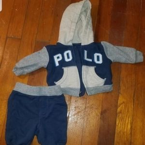 Ralph Lauren polo outfit set boys